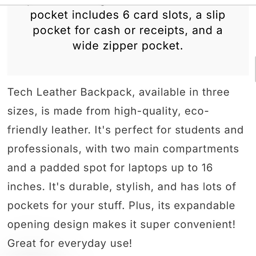 Hides Tech Bag - Picture 5 of 6